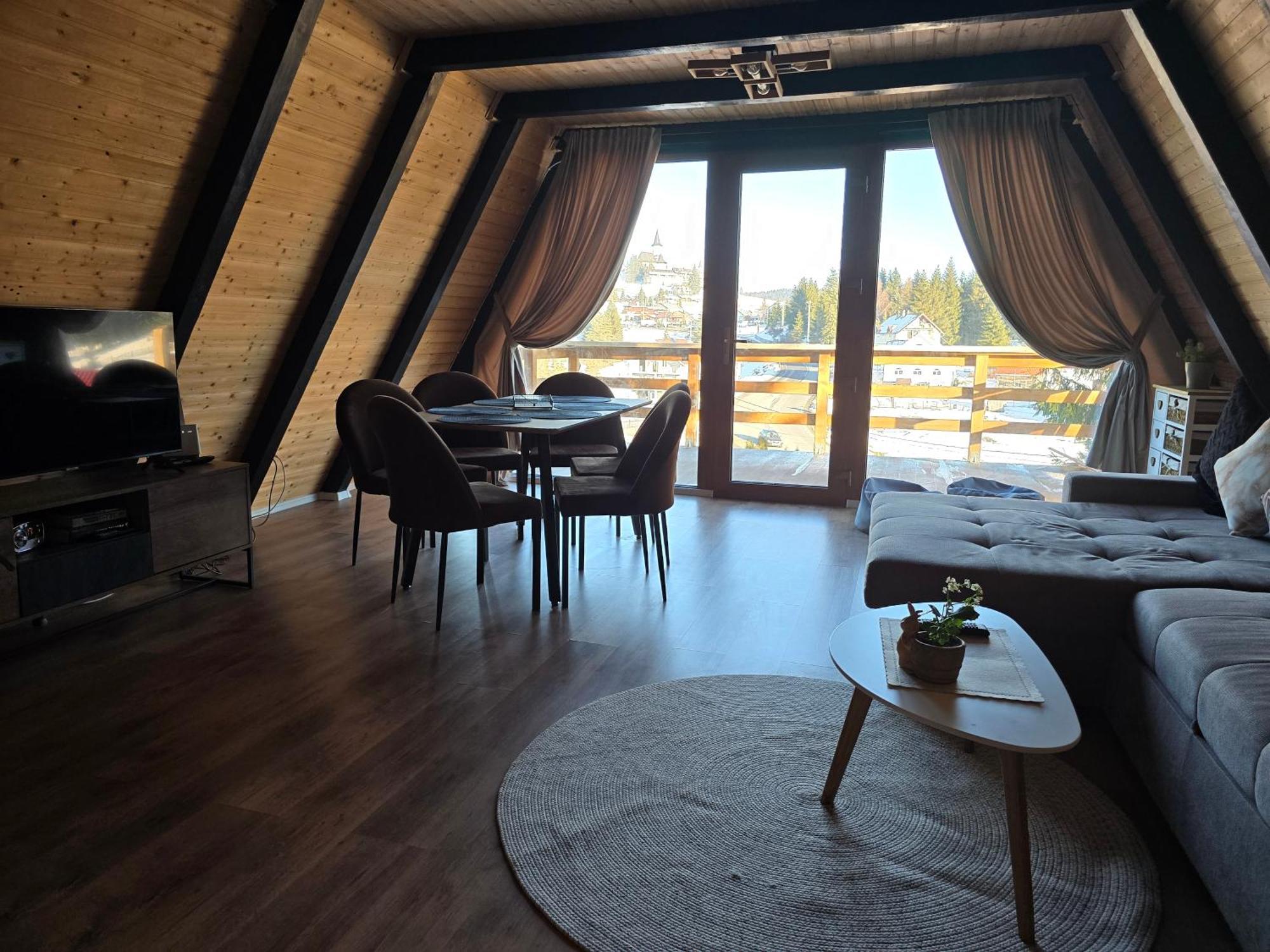 Cabane A-Frame Ceziade Tihuta Piatra Fântânele Exterior foto